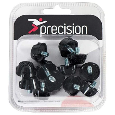 Image of Precision Ultra Flat Rubber Football Studs Set of 12 One Size, multi colour, K REY FB860