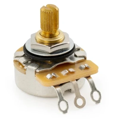 Image of CTS 450G Vintage Tone A250K Pot Brass Short Split Shaft 1/4 Inch 10% Audio Taper Potentiometer for Electric Guitar Bass