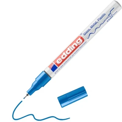 Image of edding 780 PAINT MARKER PEN EXTRA FINE LOW ODOUR BLUE