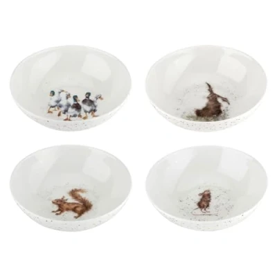Image of Portmeirion Home &amp; Gifts WN4078 XB Bowls, Multi Coloured, 150mm (Pack of 4)
