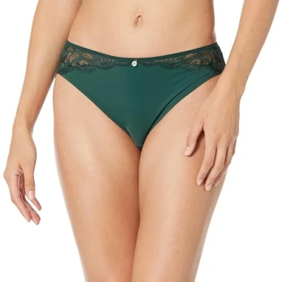 Image of Fantasie Reflect Brief Deep Emerald Green S 10