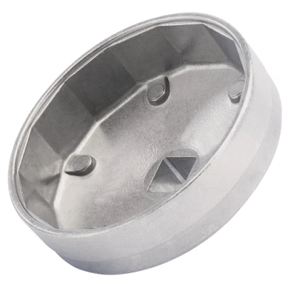 Image of Draper Oil Filter Socket 74mm 14 Flats for Audi, BMW, GM, Rover, VW
