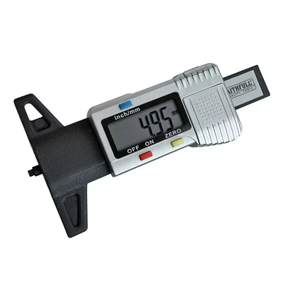 Image of Faithfull Tyre Depth Gauge Digital Readout 0 25mm FAIAUDEPTH