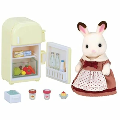 Image of Sylvanian Families Chocolate Rabbit Mother Set dollhouse playset 5014