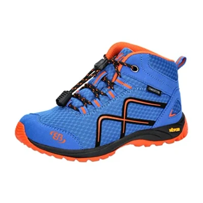 Image of Brütting Guide High Cross Running Shoes, Blue/Orange, 6 UK