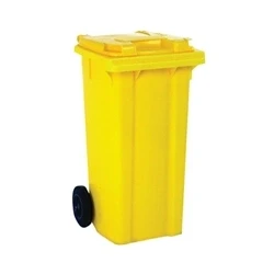 Image of Wheelie Bin 120 Litre Yellow (W480xD555xH930mm) 331120