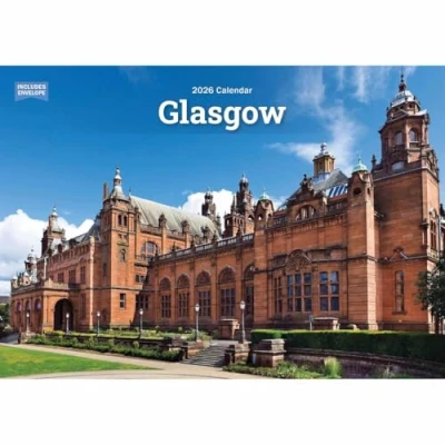 Image of Glasgow A5 Calendar 2026