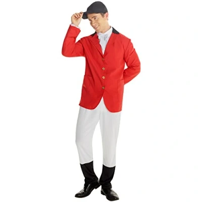 Image of Morph Fox Hunter Costume Adult, Fantastic Mr Mens Stag Do Costumes, Outfits Men Large