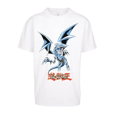 Image of Upscale by Mister Tee YU GHI OH EYES Dragon HE Print Tshirt, Men&#039;s, Size: 3XL, White