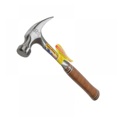 Image of Estwing E16S Straight Claw Hammer Leather Grip 450g (16oz) ESTE16S