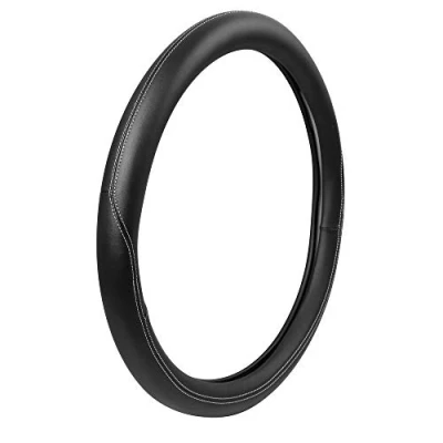 Image of Lampa Skeentex 32984 Club Steering Wheel Cover L Diameter 40/42 cm Black