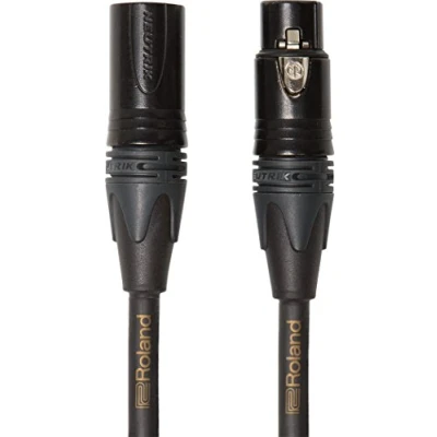 Image of Roland Gold Series Quad Microphone Cable, 10 Ft./3 M, Rmc Gq10
