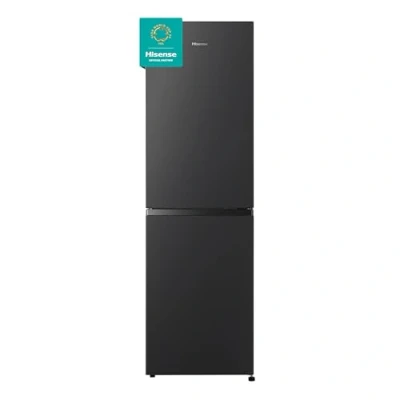 Image of Hisense RB327N4BBE 55cm 50/50 Total No Frost Fridge Freezer Black Steel