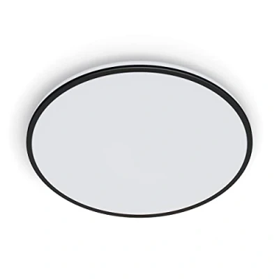 Image of PHILIPS LED Ozziet Linear Ceiling Light 22W 2700K [Warm White Black] for Home Indoor Lighting, Livingroom, Bedroom.