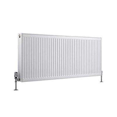 Image of Milano Compact White Type 22 Horizontal Double Panel Convector Radiator 600mm x 1400mm