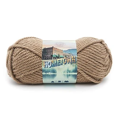 Image of Lion Brand Yarn Hometown USA Yarn, Acrylic, Hoboken Honey, One Size