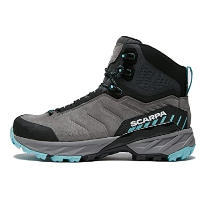 Image of Scarpa Women&#039;s Rush Trek Gore Tex Hiking Boot, Blue, 4 UK, (63140 202)