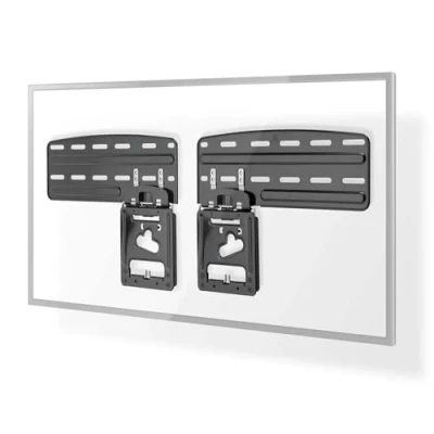 Image of Fixed TV Wall Mount 43 85&quot; Maximum Support Screen Weight: 60kg Minimum Distance from Wall: 7.50mm Steel Black