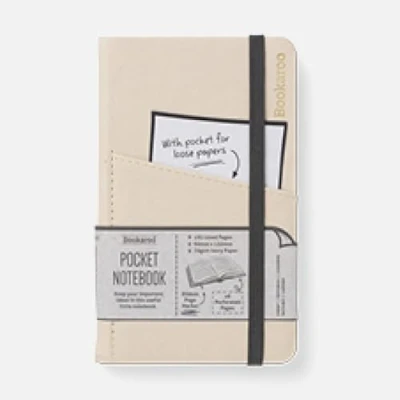 Image of IF Bookaroo A6 &#039;Pocket&#039; Notebook Cream