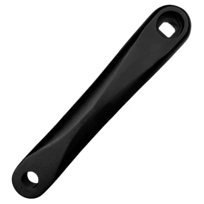 Image of Bike Crank Arm 170mm Single Speed Crankset Aluminum Alloy Left Leg with Square Hole Parts Replacement Accessory for Mountain Road (Square Hole)