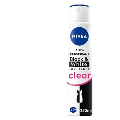 Image of Nivea Black &amp; White Invisible Original Antiperspirant 250ml