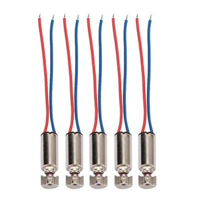 Image of 5pcs Micro Vibrating Motor 3V 44000rpm Powerful Small Electric Motor, Strong Vibration, Low Noise, Power Consumption
