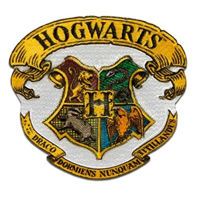 Image of Harry Potter © Hogwarts Crest Patch/Iron On/Patch/Applique/Iron on/Applique/Patches/Patches
