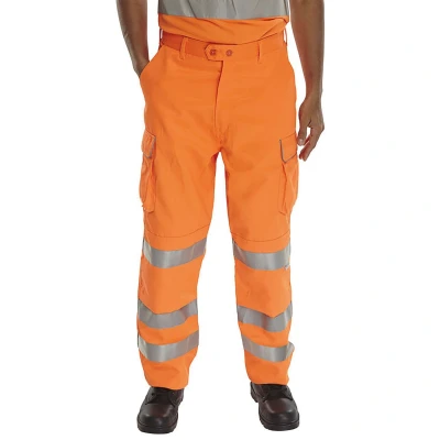 Image of Railspec Trousers Orange Regular 30
