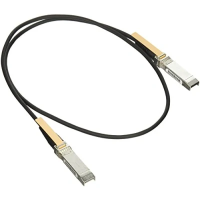 Image of Cisco 10G Direct Attach Twinax SFP+ Cable, Passive, 30AWG Cable Assembly, 1m, copper, Beige, 5 Year Standard Warranty (SFP H10GB CU1M=)