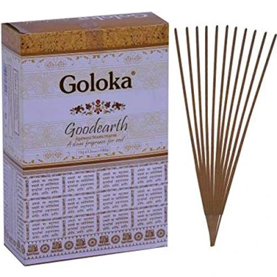 Image of ABN Fashion Goloka Goodearth Sticks Incense Natural Fragrance Hand Rolled Indian Agarbatti Pack of 3
