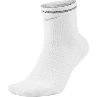 Image of NIKE CU7199 100 Spark Socks Unisex White/Reflect Silver 4 5.5