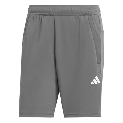 Image of adidas Men&#039;s Train Essentials All Set Training Shorts, Grey Five/White, 4XL Tall