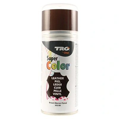 Image of TRG Super Color Spray 150ml Leather, Vinyl &amp; Canvas Dye (Brown 303)