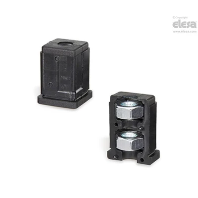 Image of ELESA Square tube expander end cap NDE.Q 35x2 M10