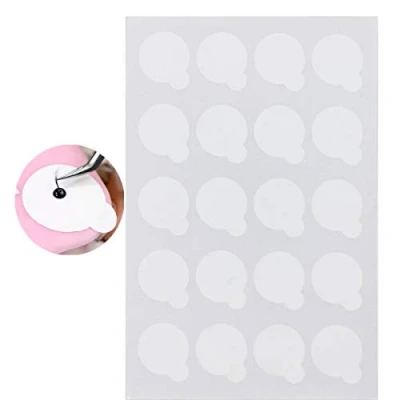 Image of 500 Pcs Disposable Glue Pads Waterproof Sticker Eyelash Holder for Extension Pallet