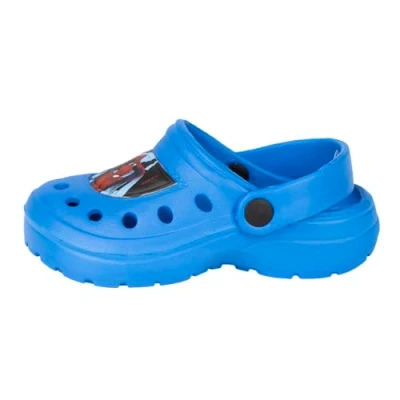 Image of CERDÁ LIFE&#039;S LITTLE MOMENTS Spiderman Children&#039;s Clogs, Dark Blue, 10/11 UK Child