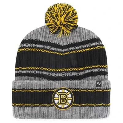 Image of 47 Brand Cuff Knit Beanie REXFORD Boston Bruins