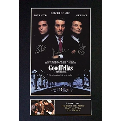 Image of GOODFELLAS Signed Autograph Mounted Photo Reproduction PRINT A4 Rare Perfect Birthday (297 x 210mm) #9 (Not Framed)