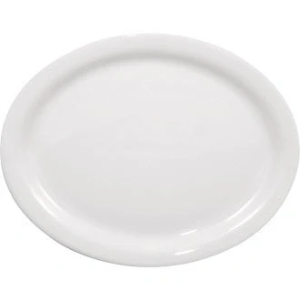 Image of Olympia Whiteware Oval Plate/Platter 250mm (Box 6)