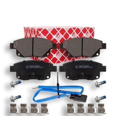 Image of 6C112M008AB, 6C112M008AC, 6C112M008AD, 6C112M008AE, 6C112M008AF Brake pad set FEBI BILSTEIN 16701 FORD: Transit Mk6 Caja / Chasis, Van