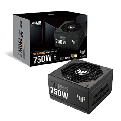 Image of TUF Gaming 750W Gold (750 Watt, Fully Modular Power Supply, 80+ Certified, ATX 3.0 Compatible, Military grade Components, Dual Ball Bearing, Axial tech Fan, PCB Coating, 10 Year Warranty)