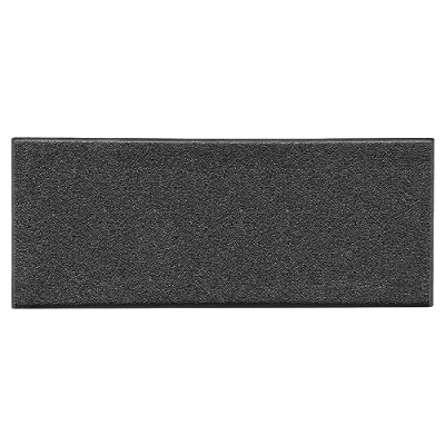 Image of Nicoman Plain Door Mat Dirt Trapper PVC Spaghetti Washable Quick Drying Barrier Doormat Dark Grey (Drainage Open Back) Runner (150x60cm)