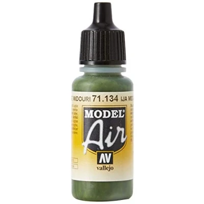 Image of Vallejo Model Air 17 ml Acrylic Paint Ija Midouri Green