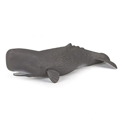 Image of Papo MARINE LIFE Animaux Figurine, Solid, 56036 Sperm Whale, Multicolour, M