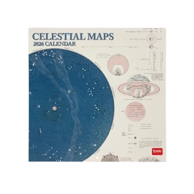 Image of Celestial Maps Calendar 2026