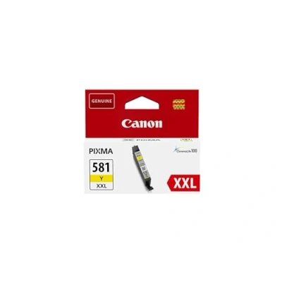 Image of Canon CLI 581XXL Yellow Ink Cartridge 1997C001