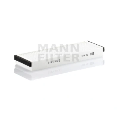 Image of 4F0819439A, 4F0819439C, 4F0898438A, 4F0898438B, 4F0898438C Pollen Filter MANN CU 3023 2 Particulate 309mm 99mm 30mm AUDI: A6 C6 Avant
