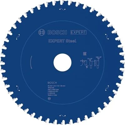 Image of Bosch 2608643057 Circular Saw Blade Expert for Steel