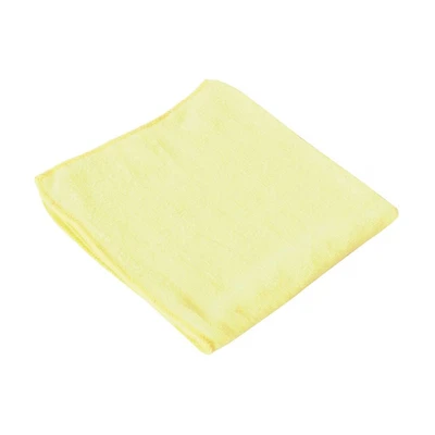 Image of 2Work Yellow 400 x 400mm Microfibre Cloth (10 Pack) 101161YL