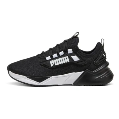 Image of Puma Childrens Unisex Kids Retaliate 3 Running Shoes Youth Black Size UK 5 Infant